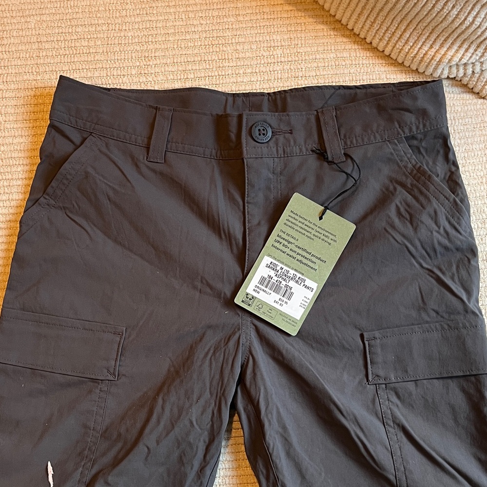 REI Kids' Black Cargo Pants